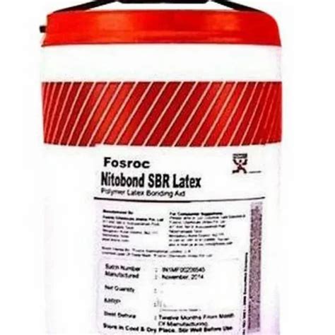 Fosroc Nitobond Sbr Latex 20 Ltr At Rs 4390 In Bengaluru ID