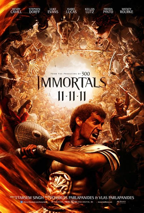 Immortals Poster and 3 Hi-Res Images - FilmoFilia