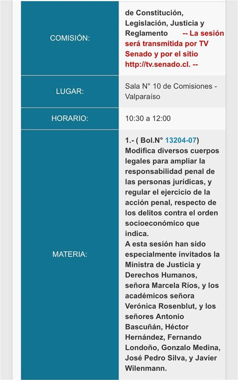 Matías Walker Prieto On Twitter Hoy Comenzamos A Votar En La Comisión