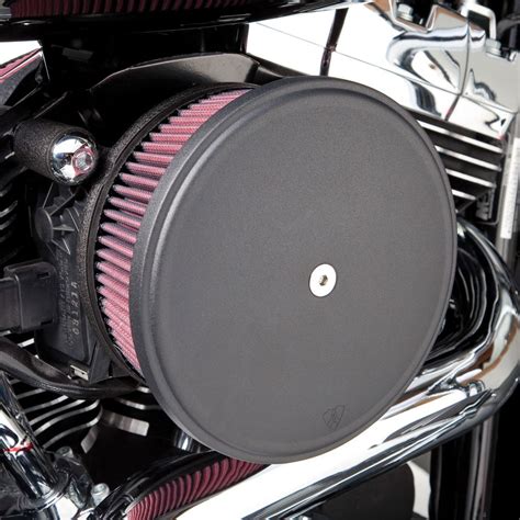 Arlen Ness Billet Sucker Stage I Air Filter Kit With Steel Cover