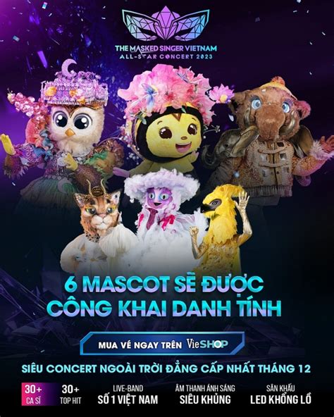 Đêm concert ‘The masked singer Vietnam 2023’ sẽ có đến 6 màn công khai ...