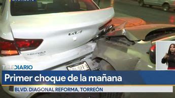 Registran Aparatoso Choque En Bulevar Diagonal Reforma De Torre N