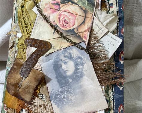 Junk Journal Grunge Grungy Junk Journal Handmade Rusty Pieces Pic Of