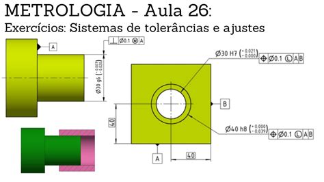 METROLOGIA Exercícios Sistema de tolerâncias e ajustes YouTube