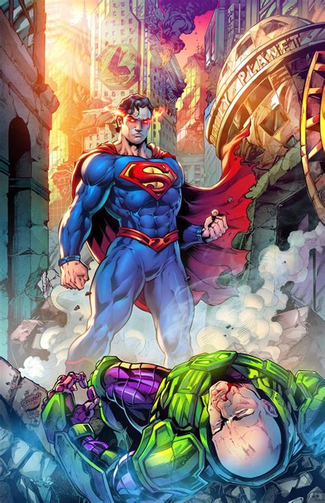 Superman Vs Lex Luthor By Cdubbart On Deviantart Superman Art Dc