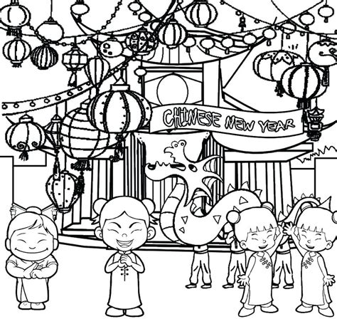 Lunar New Year Coloring Pages at GetColorings.com | Free printable ...