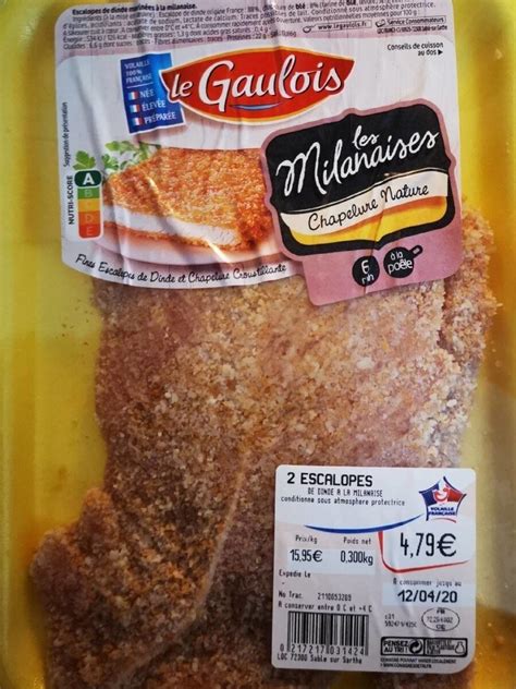 Escalope La Milanaise Le Gaulois