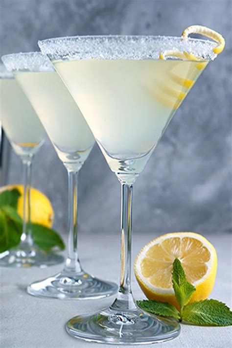 Simple Lemon Drop Martini Recipe Lemon Drop Martini Lemon Drop