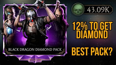 I Spent Over K Souls For Black Dragon Diamond Pack Mk Mobile