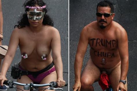 World Naked Bike Ride Quand Des Cyclistes Manifestent Tout Nus Pour