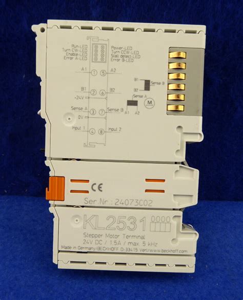 Beckhoff Stepper Motor Terminal Kl Bus Terminal Multiphase Motor Kl