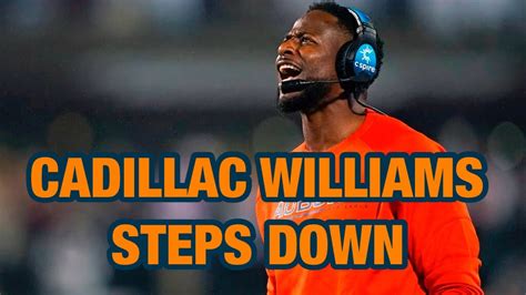 Cadillac Williams Steps Down As Auburn Running Backs Coach YouTube