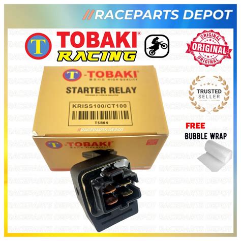 Tobaki Starter Relay Modenas Kriss Ct Shopee Malaysia