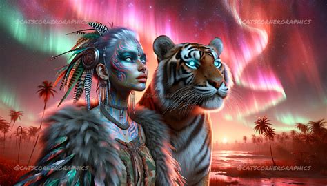 ArtStation - Ancestral Spirit: Tiger- Digital Download | Artworks