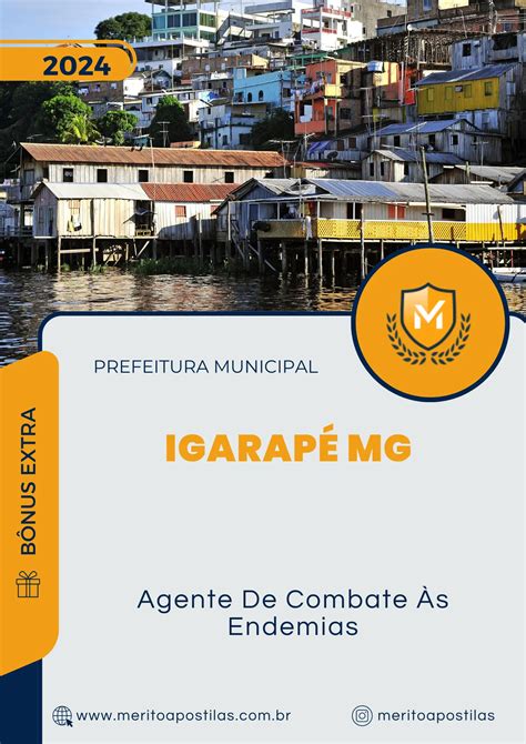 Apostila Agente De Combate S Endemias Prefeitura De Igarap Mg