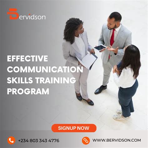 Effective Communication Skills Strategies Training Program