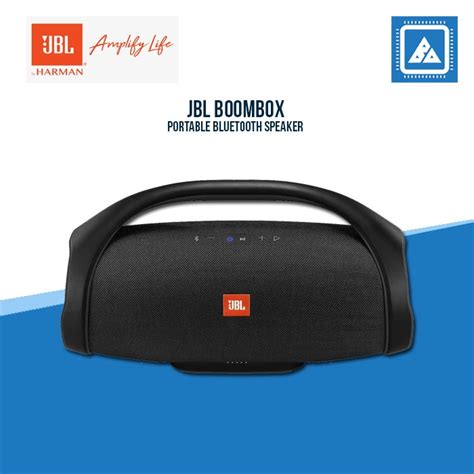 JBL Boombox - Waterproof Portable Bluetooth Speaker - Black – BlueArm ...