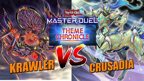 One Shot Duel KRAWLER CONTROL VS CRUSADIA Yu Gi Oh Master Duel