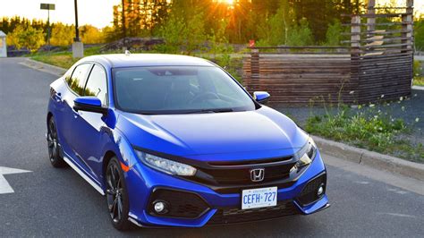 2018 Honda Civic Sport Touring Test Drive Review Autotraderca