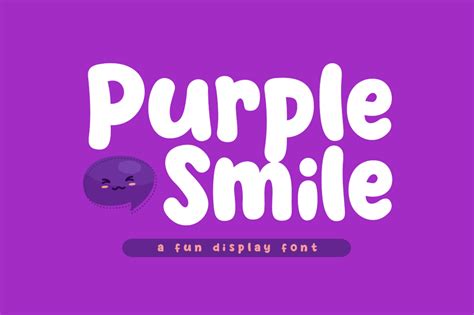 Purple Smile Font | dafont.com