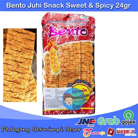 Jual Juhi Bento Thailand Snack Sweet Spicy 24gr Snack Thailand