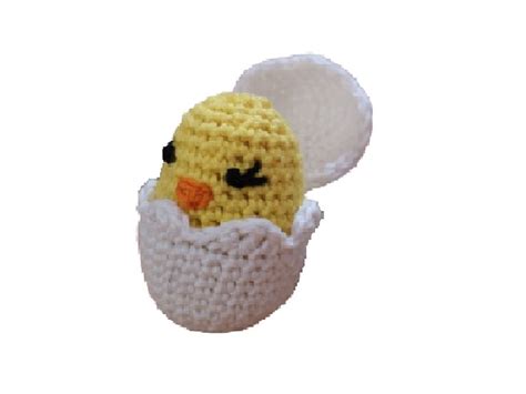 Virkad Kyckling I Gg Amigurumi Rnhobby Se Virka Kyckling Virka