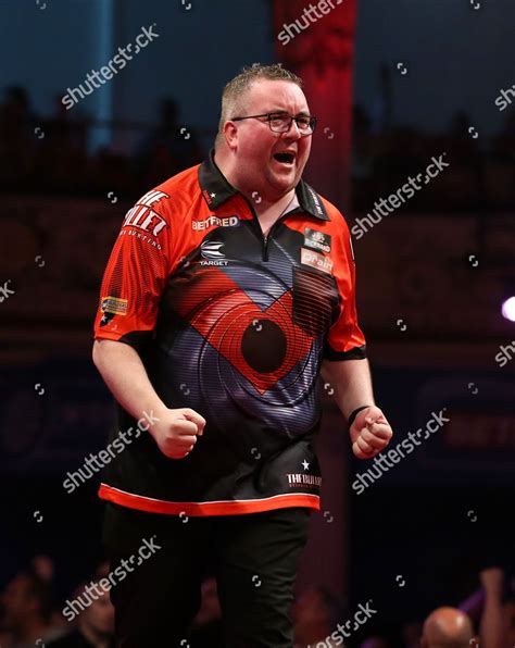 Stephen Bunting During World Matchplay Darts Editorial Stock Photo ...