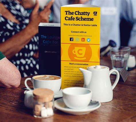 New Chatty Café Scheme Launched At Oswestrys Powis Hall Market