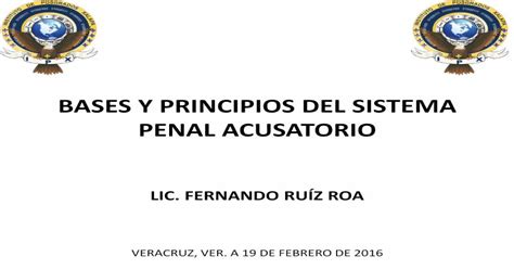 Bases Y Principios Del Sistema Penal Acusatorio Y Principiospdf