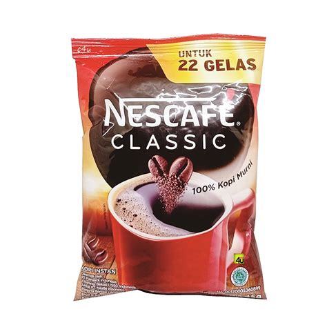 Jual Nescafe Classic Pouch Kecil 45 Gr Shopee Indonesia