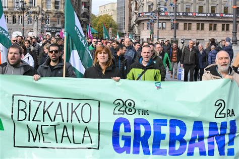 Huelga En El Metal De Bizkaia