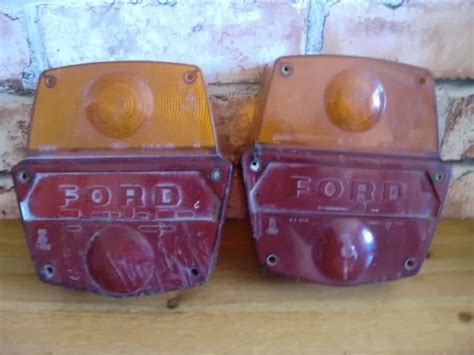 Old Fomoco Ford Thames D Seriestransit Mk1 Truck Rear Light Lens Cover £3999 Picclick Uk