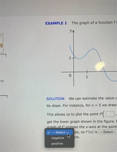 Example 1 The Graph Of A Function Fis Given To The