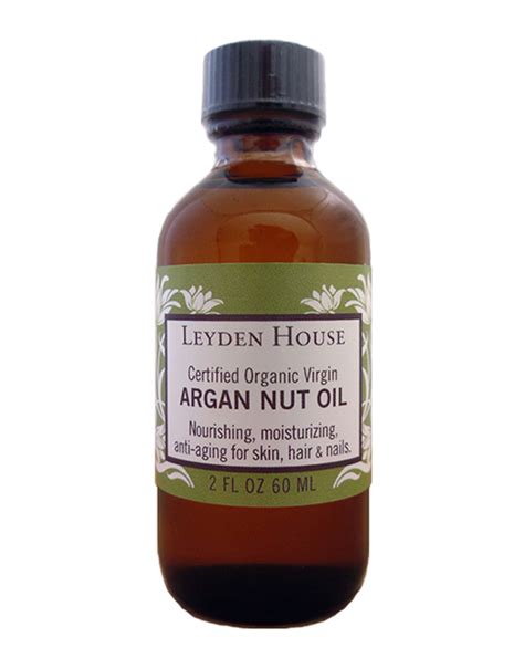 Certified Organic Virgin Argan Nut Oil – Leyden House