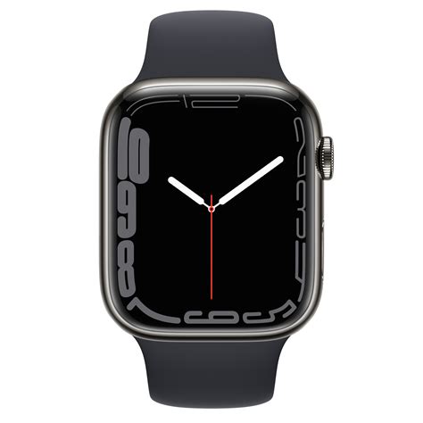 Refurbished Apple Watch Series 7 GPS + Cellular, 45mm Graphite