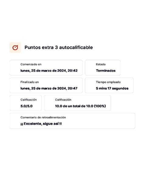 Puntos Extra Autocalificable Estructura De La Industria De La