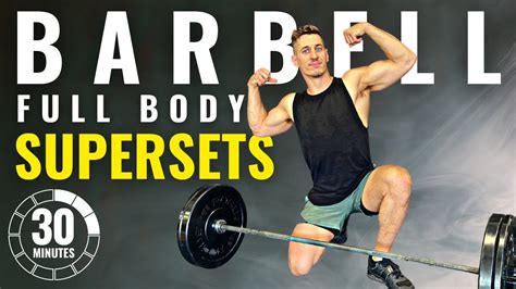 Superset Barbell Squat