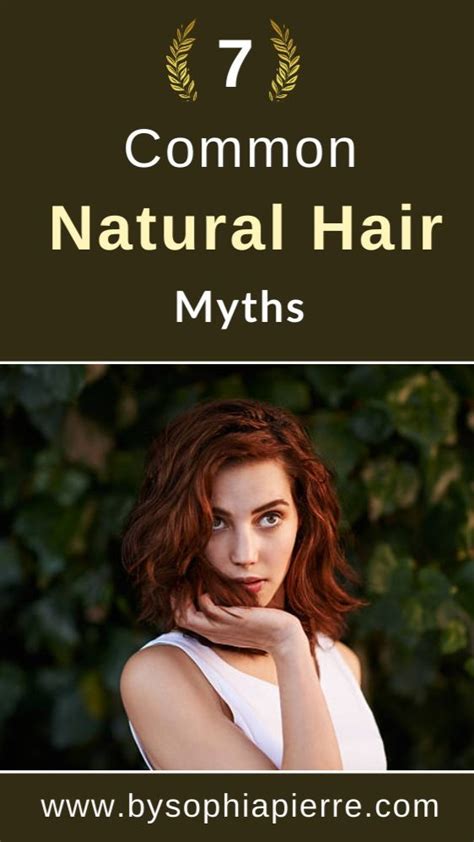 7 Common Natural Hair Myths Hair Myth Natural Hair Styles Diy Hair Mask