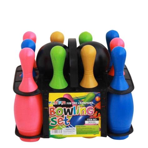 Jual Bola Bowling Warna Warni Kualitas Bagus Mainan Anak Ukuran Besar