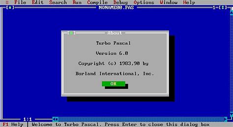 30 éve jelent meg az első Turbo Pascal fordító - Pascal - Prog.Hu