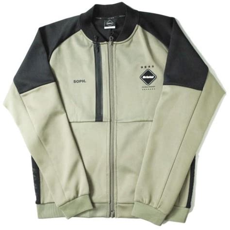 F C R B Ss Pdk Jacket Fcrb L Beige F C