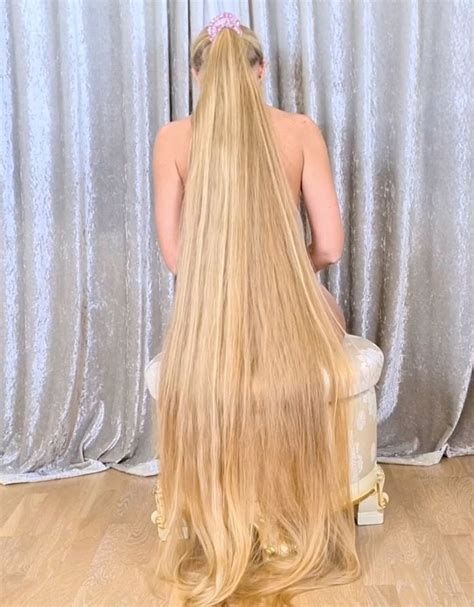 Video Extreme Long Blonde Hair Show Long Blonde Hair Long Hair