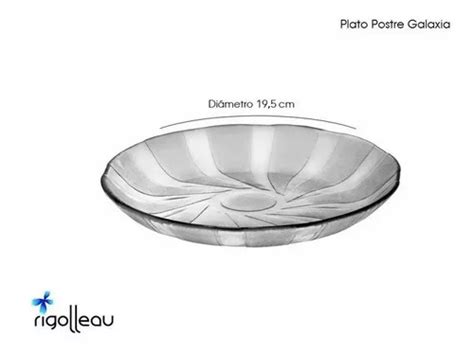 Plato Postre Galaxia Flint Rigolleau X 36