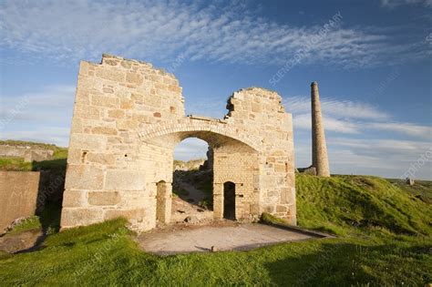 Old Tin Mines On The Cornish Coast Stock Image C0264385 Science