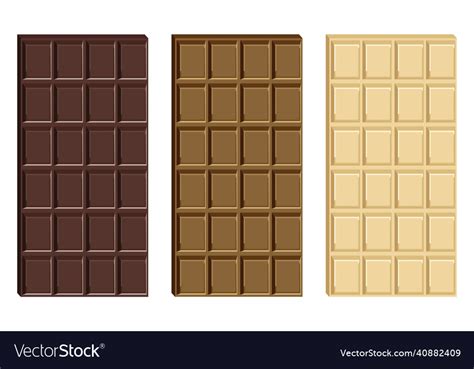 Chocolate bar Royalty Free Vector Image - VectorStock