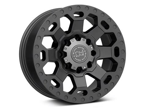 Black Rhino F Super Duty Warlord Matte Gunmetal Lug Wheel X