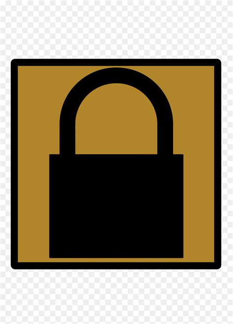 Lock Clipart Silhouette - Locked Door Clipart – Stunning free ...