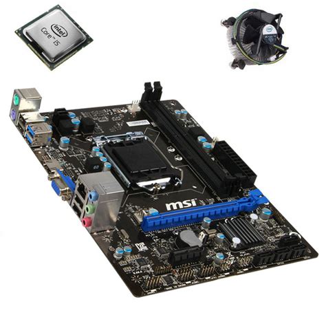 Kit Placa De Baza Refurbished Msi H M E Procesor Intel Gen I