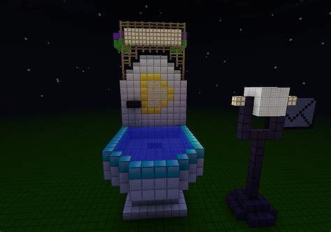 THE MEGA TOILET Minecraft Project