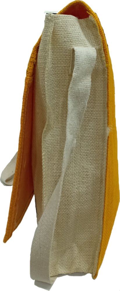 Aiesco Bags Plain Jute Sling Bag Size 10 X 12 Inch At Rs 200 Piece In